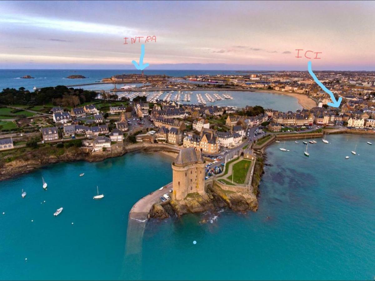 Grand Studio Bord De Mer Saint-Malo Eksteriør billede